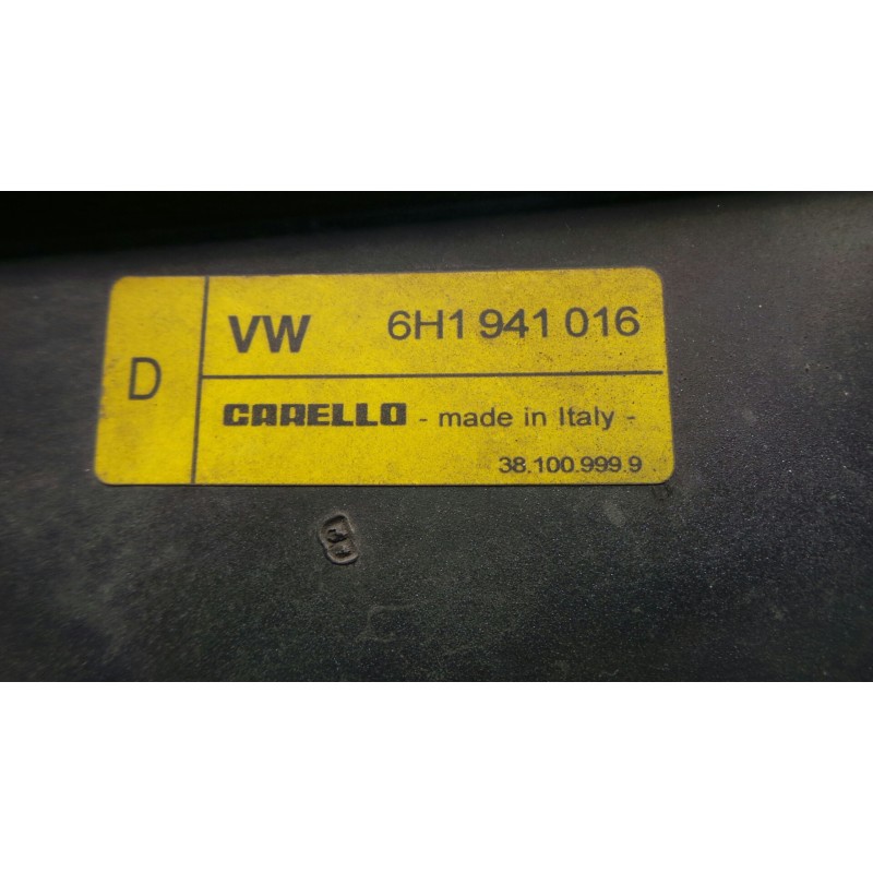 Recambio de faro derecho para seat arosa (6h1) 1.0 referencia OEM IAM 6H1941016 1.SERIE 