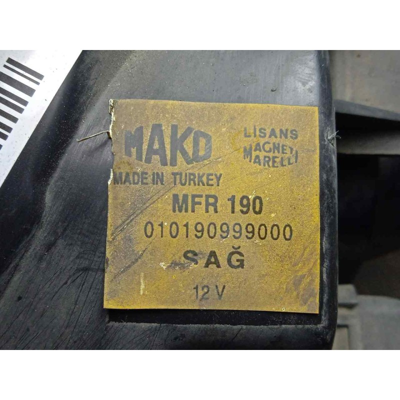 Recambio de faro derecho para hyundai accent (mc) 1.5 crdi cat referencia OEM IAM 010190999000 07-11 