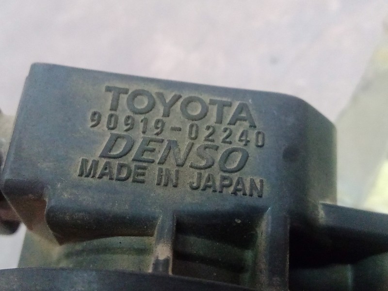 Recambio de bobina encendido para toyota yaris (ncp1/nlp1/scp1) 1.0 cat referencia OEM IAM 9091902240  DENSO
