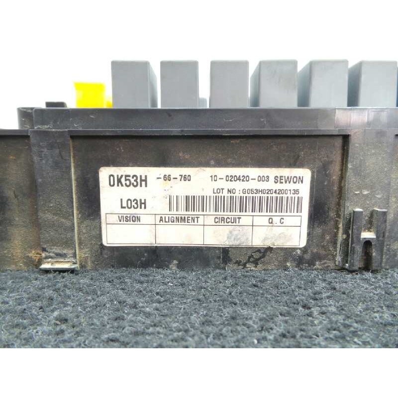 Recambio de caja reles / fusibles para kia carnival ii 2.9 crdi cat referencia OEM IAM 10020420003-0553H66760 SEWON 