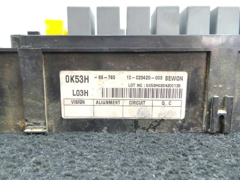 Recambio de caja reles / fusibles para kia carnival ii 2.9 crdi cat referencia OEM IAM 10020420003-0553H66760 SEWON 