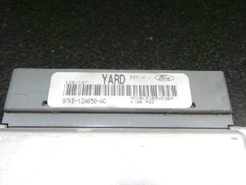 Recambio de centralita motor uce para ford ka (ccq) 1.3 cat referencia OEM IAM 97KB12A650AC  