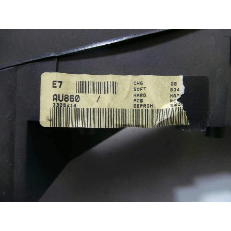 Recambio de cuadro instrumentos para nissan primera berlina (p12) 1.6 cat referencia OEM IAM AU860-3305214  