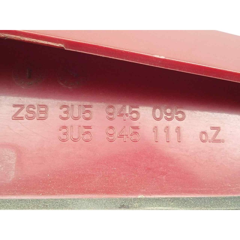 Recambio de piloto trasero izquierdo para skoda superb (3u4) 1.9 tdi referencia OEM IAM 3U5945095 01-06 