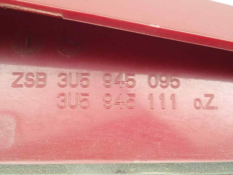 Recambio de piloto trasero izquierdo para skoda superb (3u4) 1.9 tdi referencia OEM IAM 3U5945095 01-06 