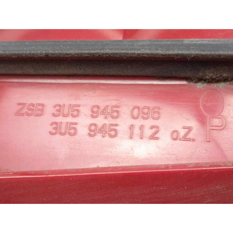 Recambio de piloto trasero derecho para skoda superb (3u4) 1.9 tdi referencia OEM IAM 3U5945096 01-06 