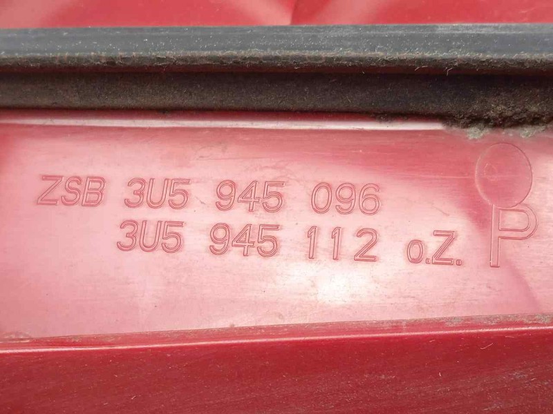 Recambio de piloto trasero derecho para skoda superb (3u4) 1.9 tdi referencia OEM IAM 3U5945096 01-06 