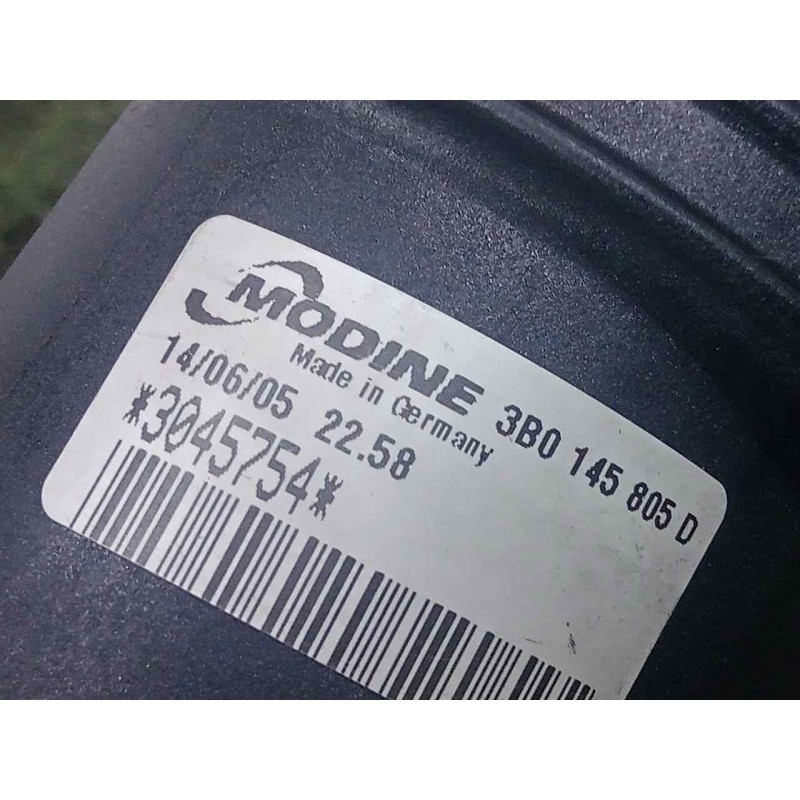 Recambio de intercooler para skoda superb (3u4) 1.9 tdi referencia OEM IAM 3B0145805D 230X210X65 ALUMINIO