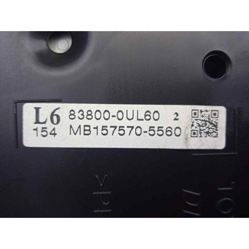 Recambio de cuadro instrumentos para toyota yaris 1.5 16v cat (híbrido) referencia OEM IAM 838000UL60-1575705560  