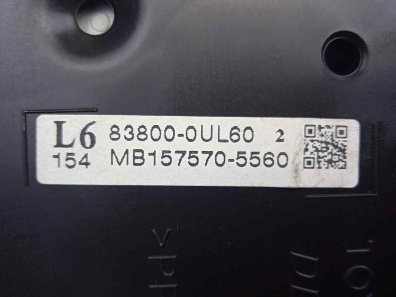 Recambio de cuadro instrumentos para toyota yaris 1.5 16v cat (híbrido) referencia OEM IAM 838000UL60-1575705560  