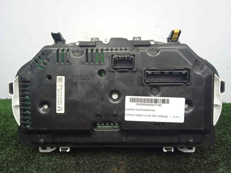 Recambio de cuadro instrumentos para toyota yaris 1.5 16v cat (híbrido) referencia OEM IAM 838000UL60-1575705560  