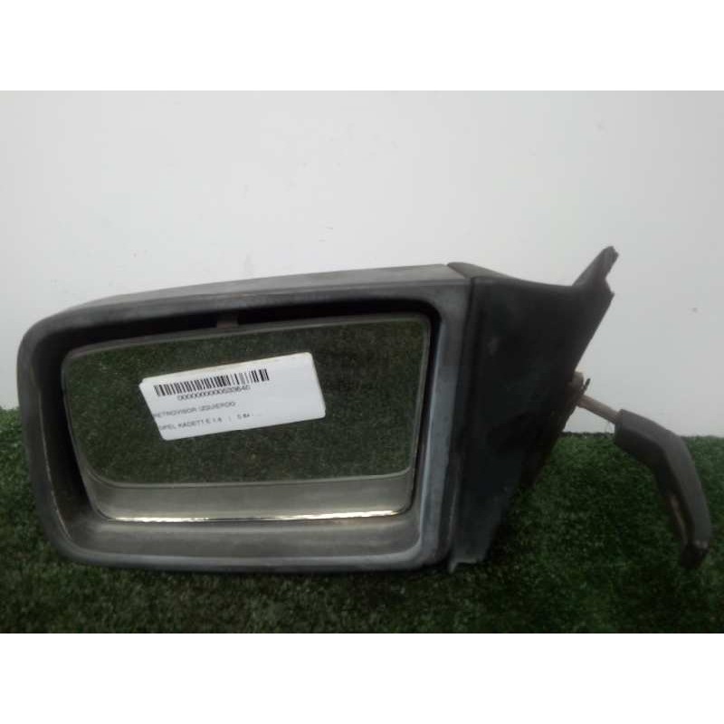 Recambio de retrovisor izquierdo para opel kadett e 1.6 referencia OEM IAM 0510411 MANUAL NEGRO