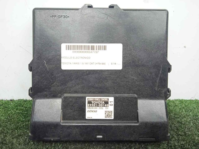 Recambio de modulo electronico para toyota yaris 1.5 16v cat (híbrido) referencia OEM IAM 899810D140-MB2850003332-2850003332 DEN