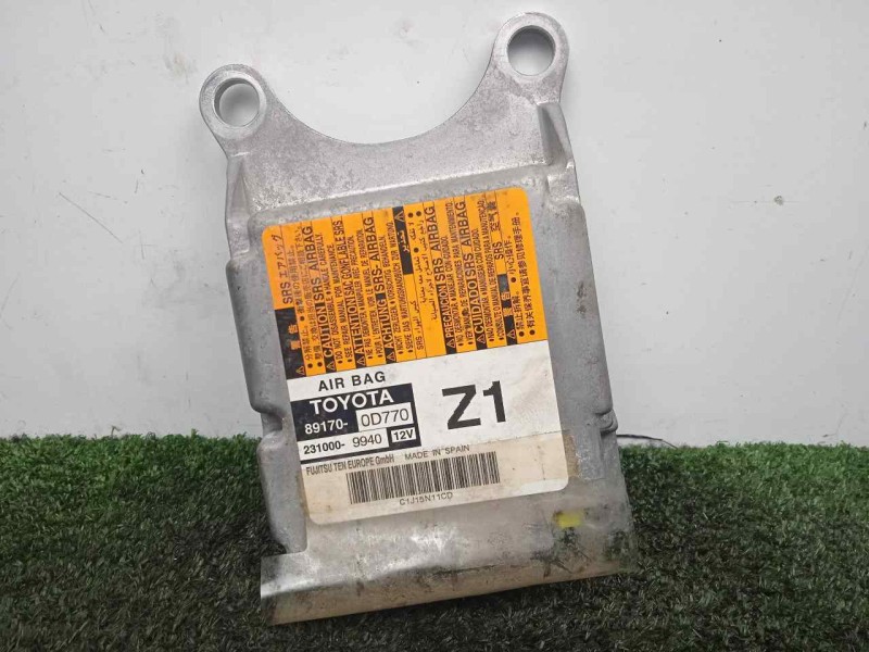 Recambio de centralita airbag para toyota yaris 1.5 16v cat (híbrido) referencia OEM IAM 891700D770-2310009940  