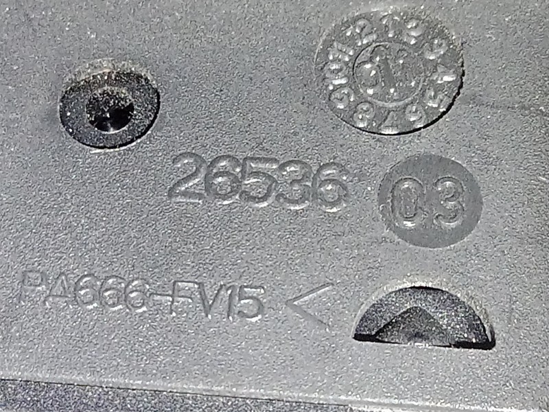 Recambio de interruptor luces para renault vel satis (bj0) 2.2 dci turbodiesel referencia OEM IAM 26536  