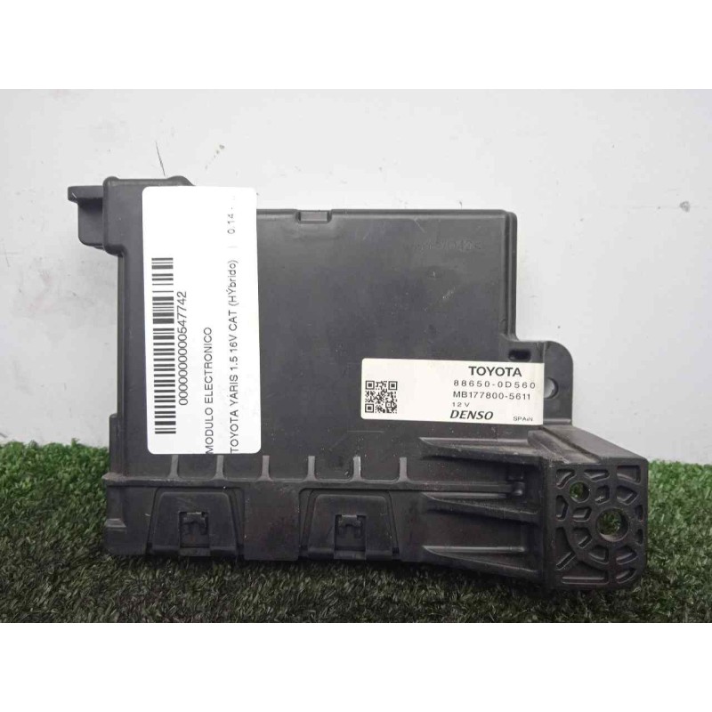 Recambio de modulo electronico para toyota yaris 1.5 16v cat (híbrido) referencia OEM IAM 886500D560-MB1778005611-1778005611  