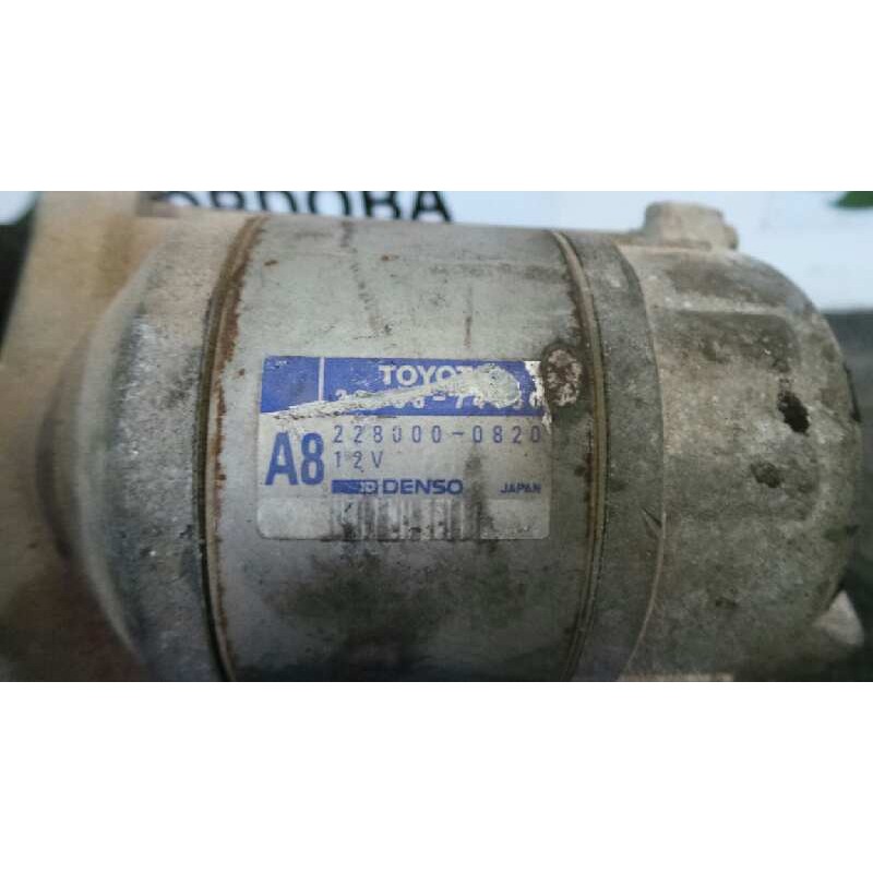 Recambio de motor arranque para toyota carina (t19) 2.0 16v cat referencia OEM IAM 2280000820 DENSO 