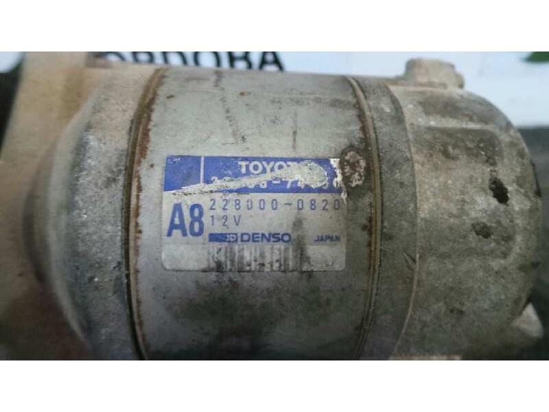 Recambio de motor arranque para toyota carina (t19) 2.0 16v cat referencia OEM IAM 2280000820 DENSO 