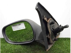 Recambio de retrovisor izquierdo para renault clio ii fase i (b/cbo) 1.2 referencia OEM IAM SINREFERENCIA MANUAL NEGRO