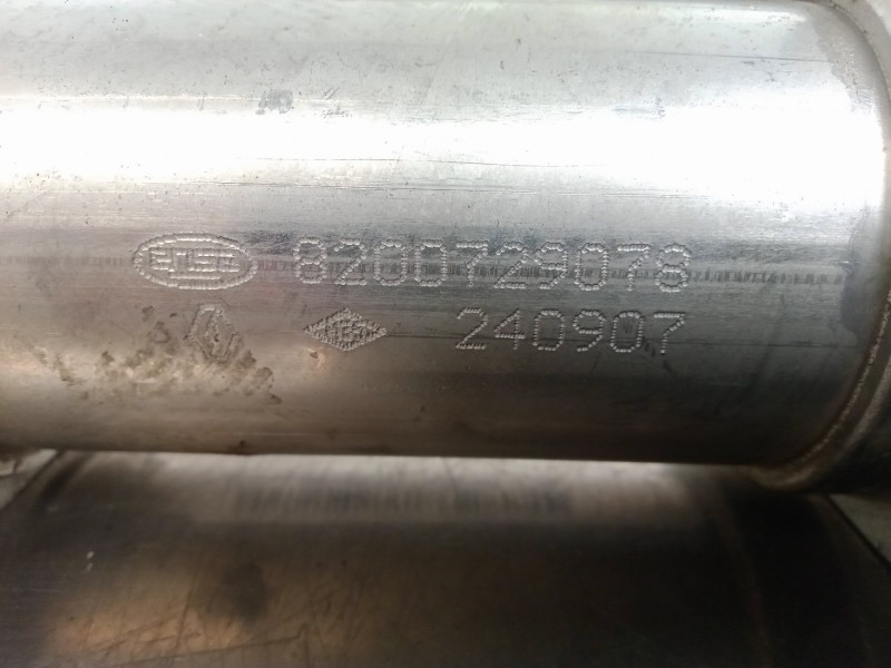 Recambio de enfriador gases egr para renault clio iii 1.5 dci diesel referencia OEM IAM 8200729078 ENSA 