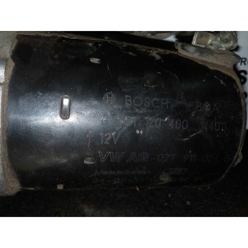 Recambio de motor arranque para volkswagen polo (9n1) 1.4 16v referencia OEM IAM 0001120400-02T911023G BOSCH 