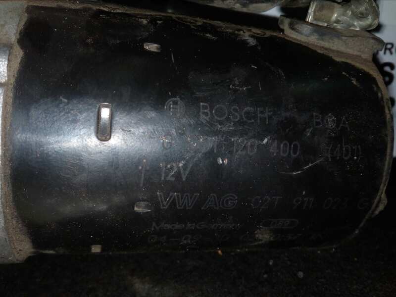 Recambio de motor arranque para volkswagen polo (9n1) 1.4 16v referencia OEM IAM 0001120400-02T911023G BOSCH 