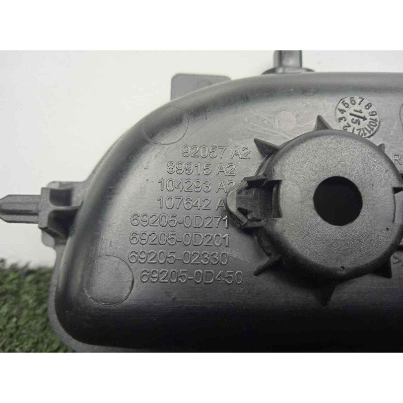 Recambio de maneta interior trasera derecha para toyota yaris 1.5 16v cat (híbrido) referencia OEM IAM 6920502330C2  