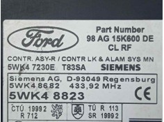 Recambio de modulo electronico para ford focus berlina (cak) 1.8 tdci turbodiesel cat referencia OEM IAM 5WK47230E-5WK48682-5WK4 2