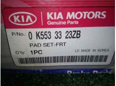 Recambio de pastillas frenos delanteras para kia carnival ii 2.9 crdi cat referencia OEM IAM 0K5533323ZB NUEVO DE LA KIA 2