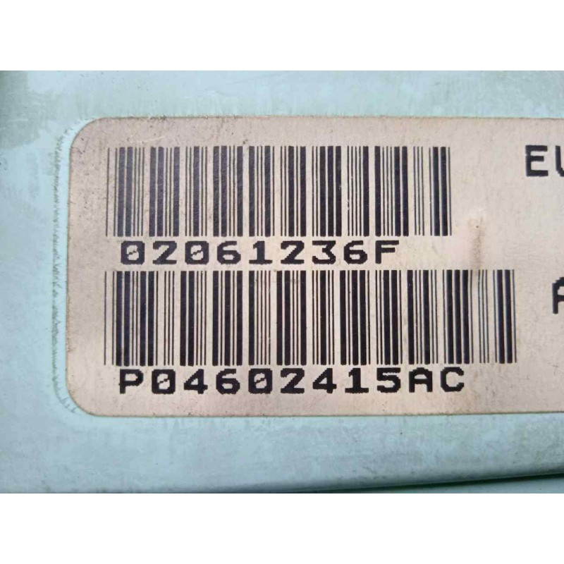 Recambio de modulo electronico para chrysler sebring berlina (jr41) 2.0 16v cat referencia OEM IAM P04602415AC-02061236F  