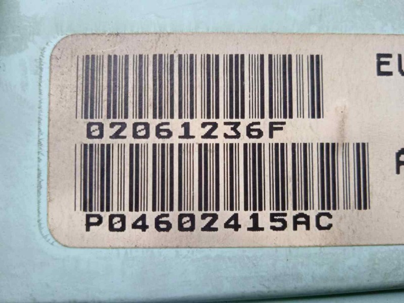 Recambio de modulo electronico para chrysler sebring berlina (jr41) 2.0 16v cat referencia OEM IAM P04602415AC-02061236F  