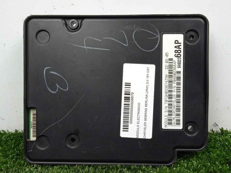 Recambio de modulo electronico para chrysler sebring berlina (jr41) 2.0 16v cat referencia OEM IAM P04602368AP-04602368AP  