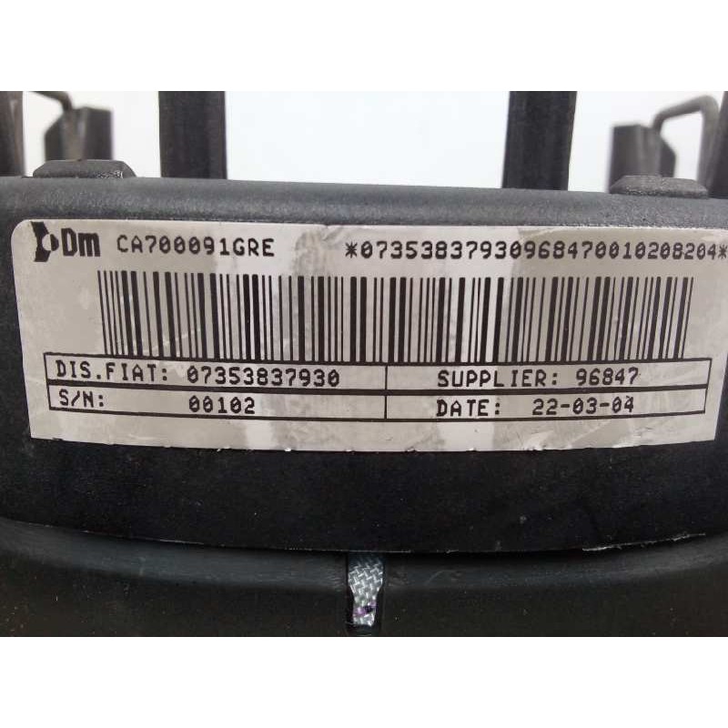 Recambio de airbag delantero izquierdo para fiat idea (135) 1.4 referencia OEM IAM 07353837930  