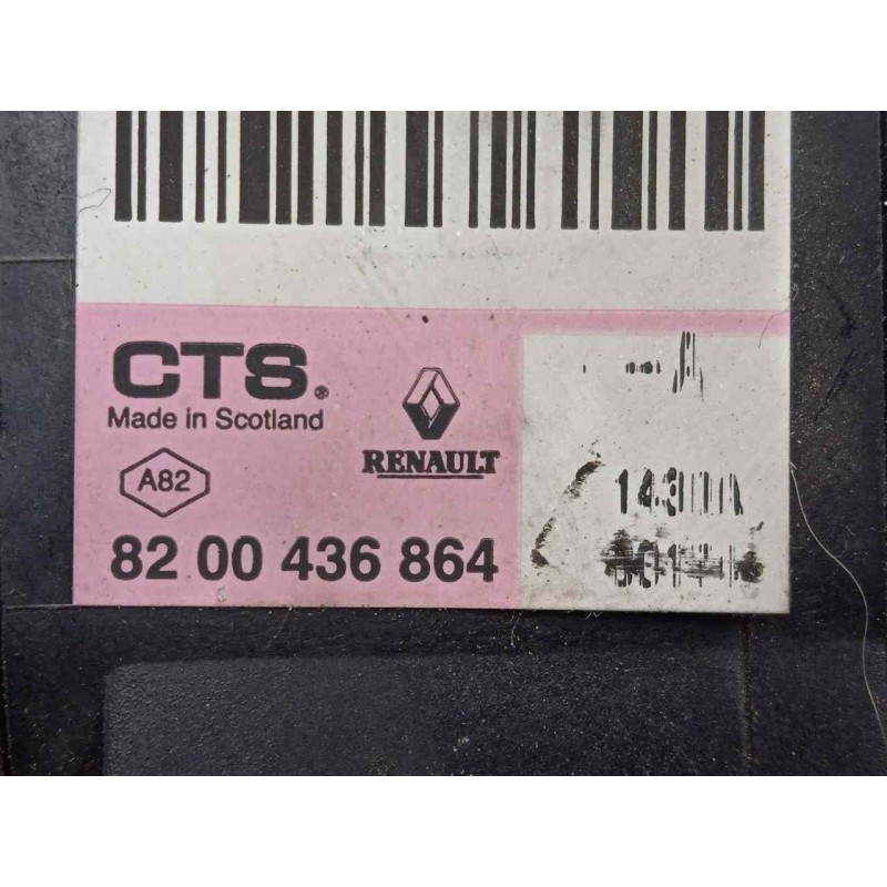 Recambio de potenciometro pedal para renault kangoo 1.5 dci diesel referencia OEM IAM 8200436864 6.PINES 