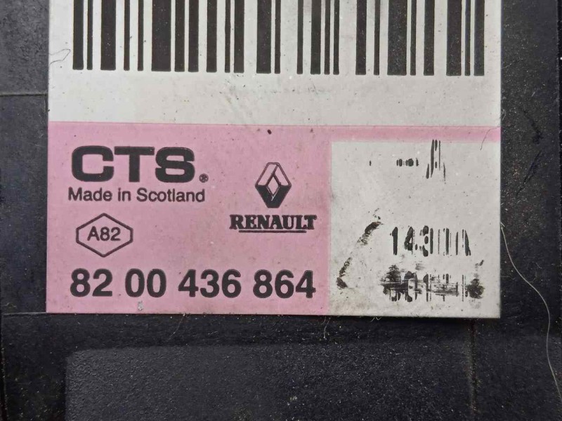 Recambio de potenciometro pedal para renault kangoo 1.5 dci diesel referencia OEM IAM 8200436864 6.PINES 