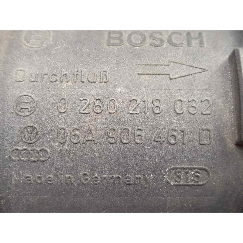 Recambio de caudalimetro para audi a3 (8l) 1.8 t ambition plus quattro (132kw) referencia OEM IAM 0280218032-06A906461D-8L013383