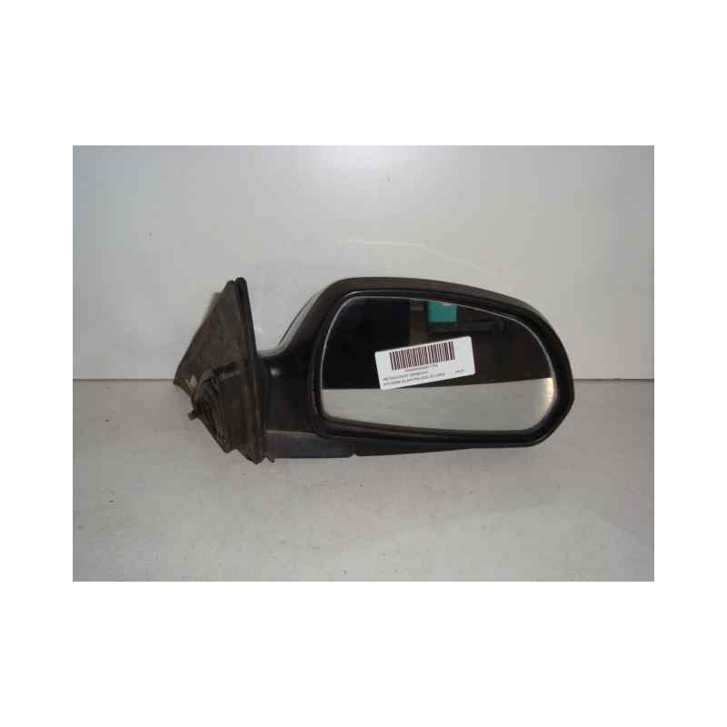 Recambio de retrovisor derecho para hyundai elantra (xd) 2.0 crdi referencia OEM IAM  ELECTRICO VERDE