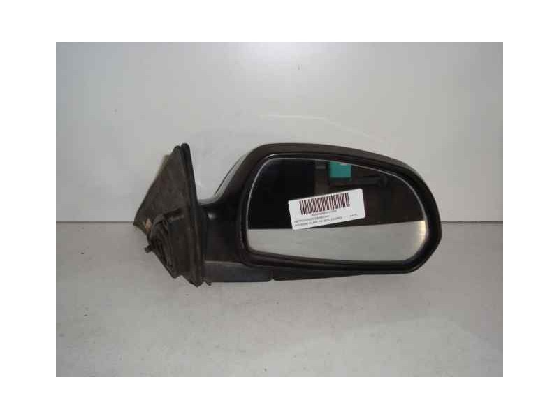 Recambio de retrovisor derecho para hyundai elantra (xd) 2.0 crdi referencia OEM IAM  ELECTRICO VERDE