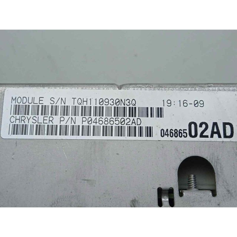 Recambio de modulo electronico para chrysler voyager (gs) 2.5 turbodiesel referencia OEM IAM P04686502AD-04686502AD  