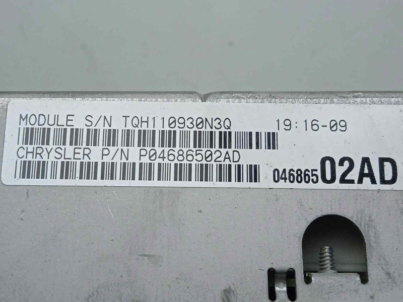 Recambio de modulo electronico para chrysler voyager (gs) 2.5 turbodiesel referencia OEM IAM P04686502AD-04686502AD  