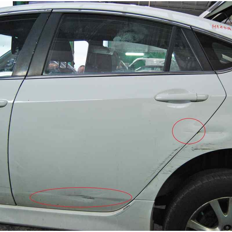 Recambio de puerta trasera izquierda para mazda 6 lim. (gh) 2.2 turbodiesel cat referencia OEM IAM  CON TARA 