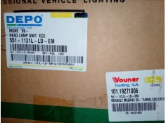 Recambio de faro izquierdo para renault megane i fase 2 berlina (ba0) referencia OEM IAM 11805603 A0. - SIN USO - 2.SERIE DOBLE. 2