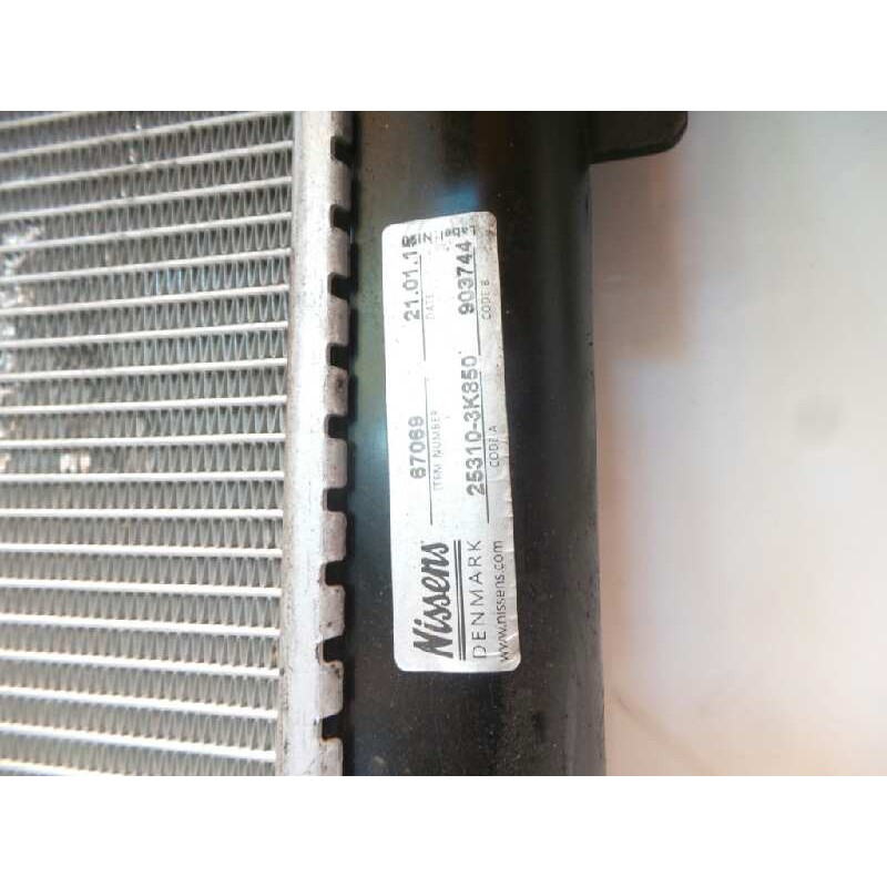 Recambio de radiador agua para hyundai grandeur / azera 2.2 crdi referencia OEM IAM 253103K850  