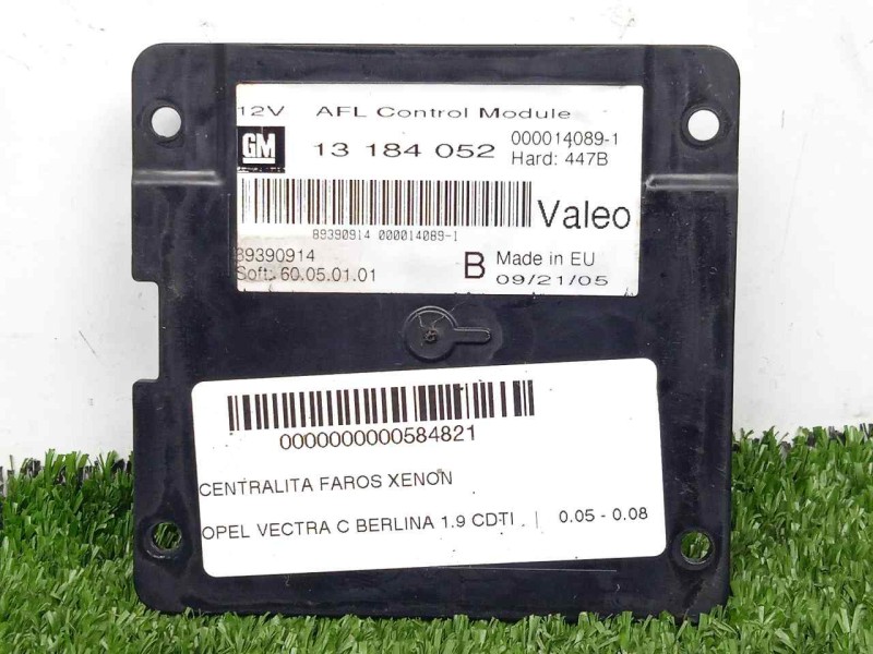 Recambio de centralita faros xenon para opel vectra c berlina 1.9 cdti referencia OEM IAM 13184052-89390914  