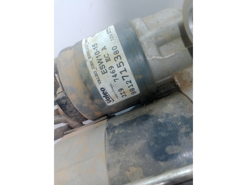 Recambio de motor arranque para peugeot 208 1.2 12v vti referencia OEM IAM 9812715380-ESW1015-2I97469ECA  