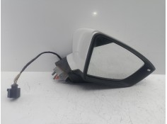 Recambio de retrovisor derecho para seat leon (5f1) 1.6 tdi referencia OEM IAM A064480 12-20 BLANCO 6.CABLES