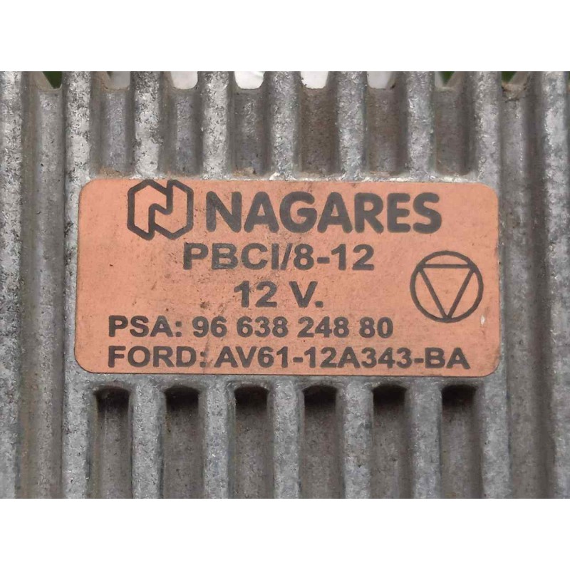 Recambio de caja precalentamiento para citroën c4 grand picasso 2.0 hdi fap referencia OEM IAM 9663824880-AV6112A343BA  