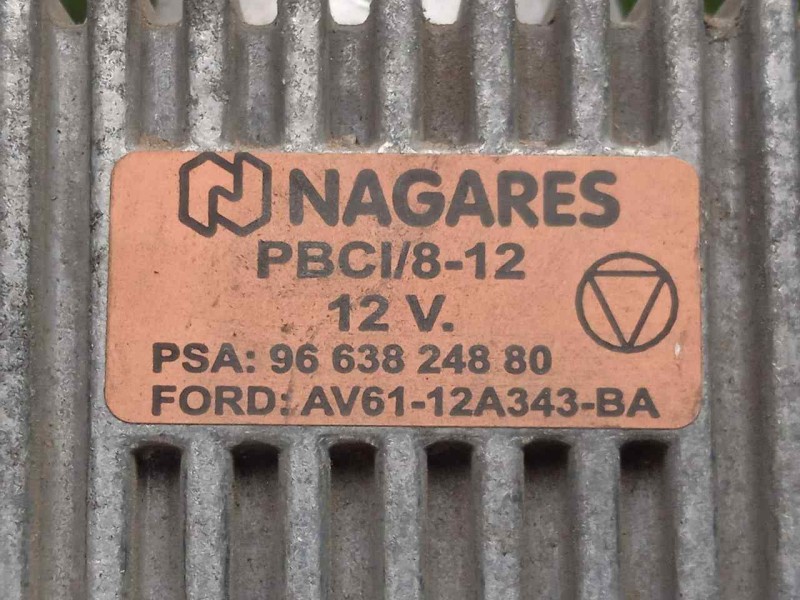 Recambio de caja precalentamiento para citroën c4 grand picasso 2.0 hdi fap referencia OEM IAM 9663824880-AV6112A343BA  