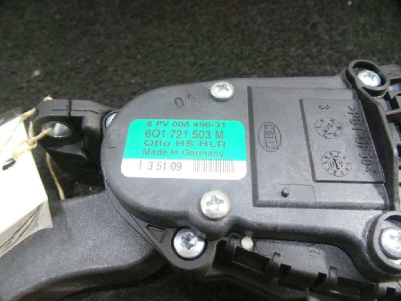Recambio de potenciometro pedal para volkswagen polo (6r1) 1.4 fsi referencia OEM IAM 6Q1721503M-6PV00849631  HELLA