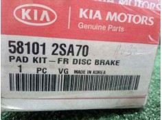 Recambio de pastillas frenos delanteras para kia sportage 1.7 crdi cat referencia OEM IAM 581012SA70 NUEVO DE LA KIA 2